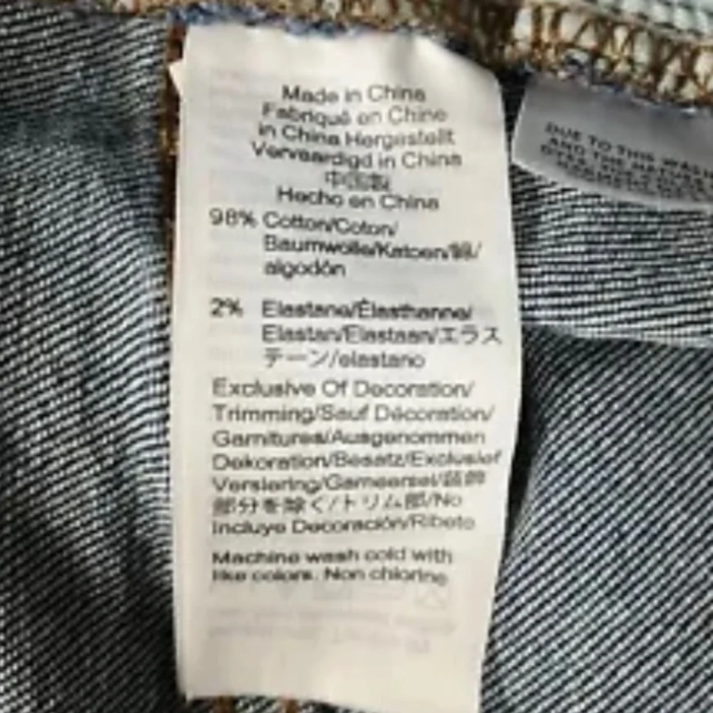 MADEWELL Denim Jean Shorts Women’s SIZE 30 Hi-Rise Mid-Length Raw Hem Stretch - Picture 11 of 12